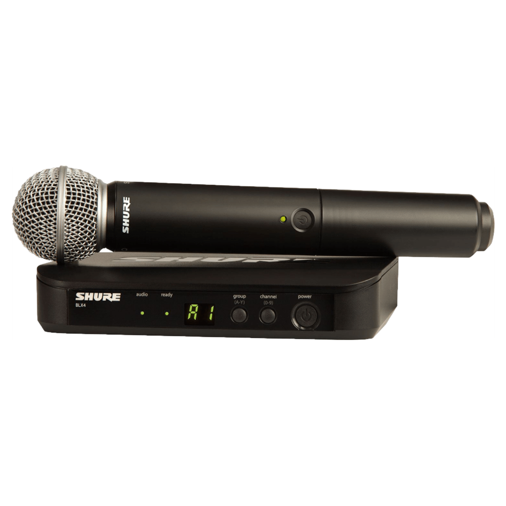 SHURE BLX24E/SM58 ΣΕΤ ΑΣΥΡΜΑΤΟ ΜΙΚΡΟΦΩΝΟ